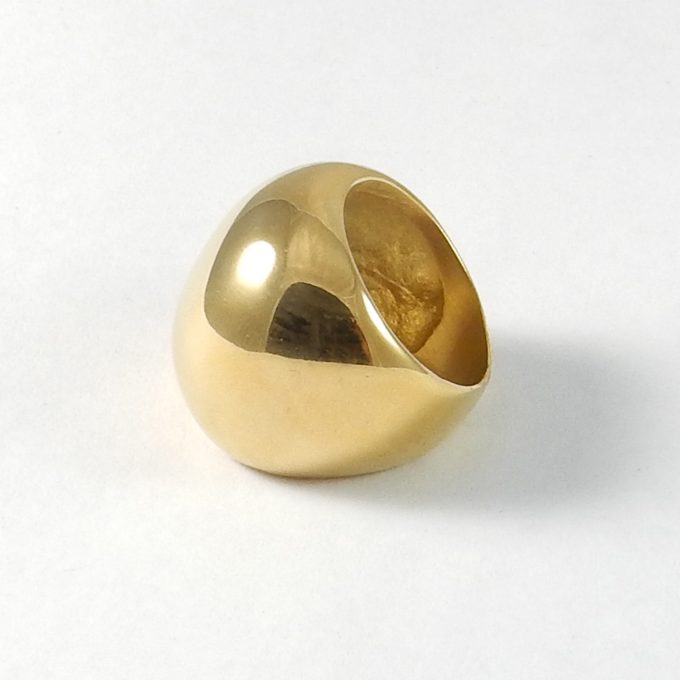 AN0825  ANILLO DORADO