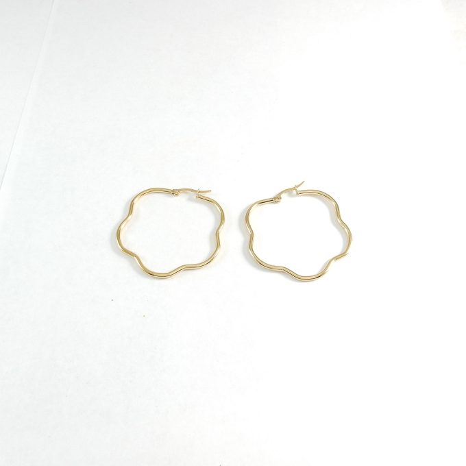 ARR0308  ARRACADA DORADA 40MM