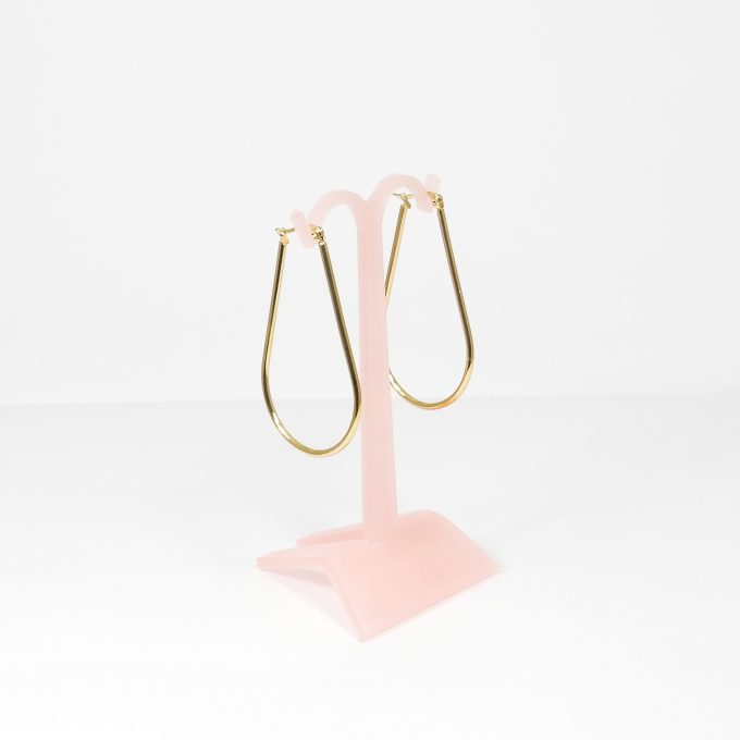 ARR0416-50  ARRACADA DORADA 50MM