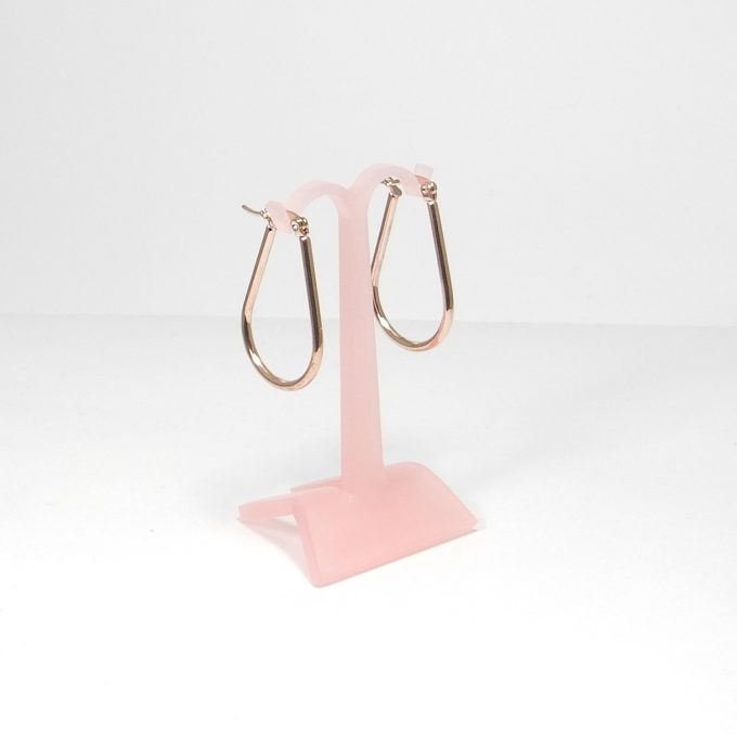 ARR0417-30  ARRACADA ROSA 30MM