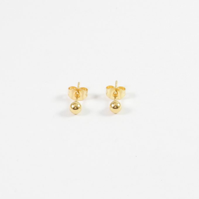 BR1311-4  BROQUEL DORADO 4MM