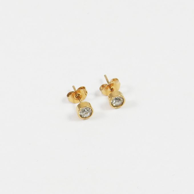 BR1487  BROQUEL DORADO 5MM
