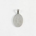 D0578  MEDALLA VIRGEN ACERO