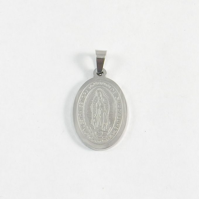 D0578  MEDALLA VIRGEN ACERO