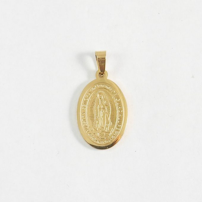 D0579  MEDALLA VIRGEN DORADA