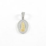 D0583  MEDALLA VIRGEN BITONO