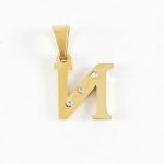 D1102-N  LETRA DORADA