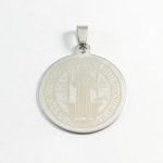 D1630  MEDALLA SAN BENITO ACERO