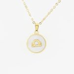 D2661-LIB  DIJE DORADO LIBRA