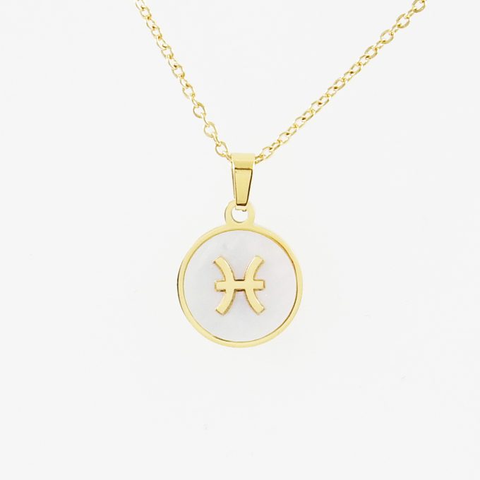 D2661-PIS  DIJE DORADO PISCIS