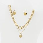 J3084  JUEGO DORADO C/CAD