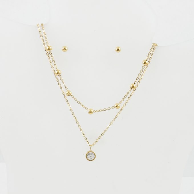 J3087  JUEGO DORADO C/CAD