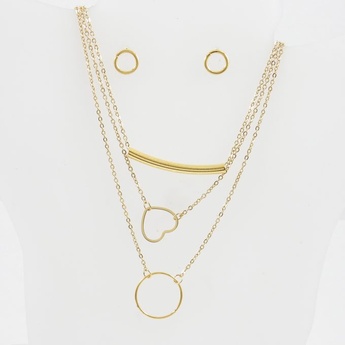 J3111  JUEGO DORADO C/CAD