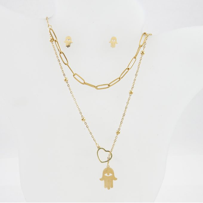 J3272  JUEGO DORADO C/CAD