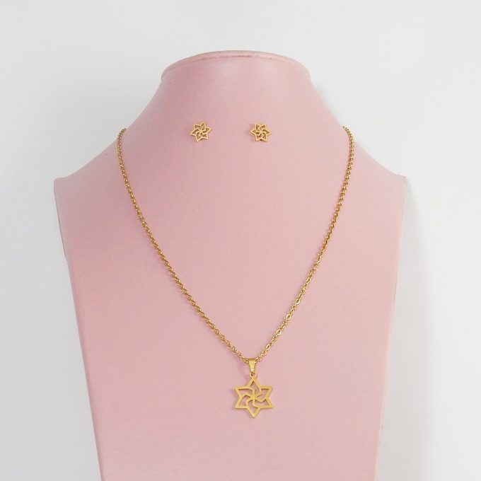 J3408  JUEGO DORADO C/CAD