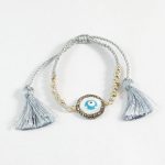 P2640  PULSERA OJO DORADA