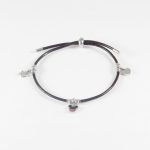 P2964  PULSERA CON DIJES ACERO