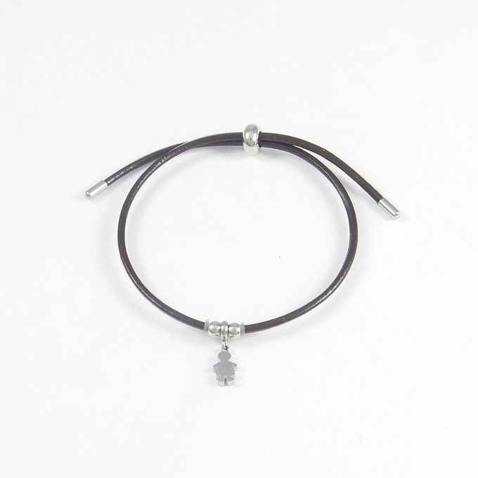 P2982  PULSERA CON DIJE ACERO