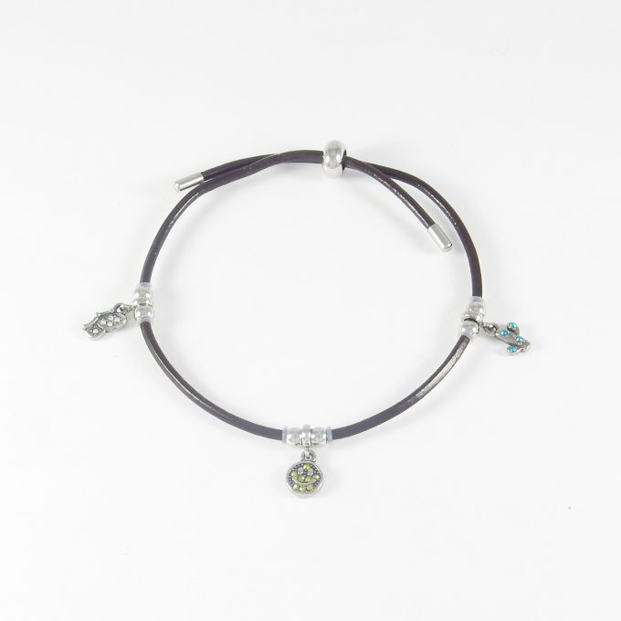 P3011  PULSERA CON DIJES ACERO