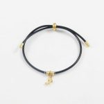 P3066  PULSERA CON DIJE DORADO