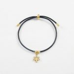P3069  PULSERA CON DIJE DORADO