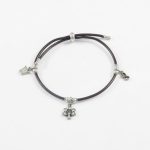 P3096  PULSERA CON DIJES ACERO