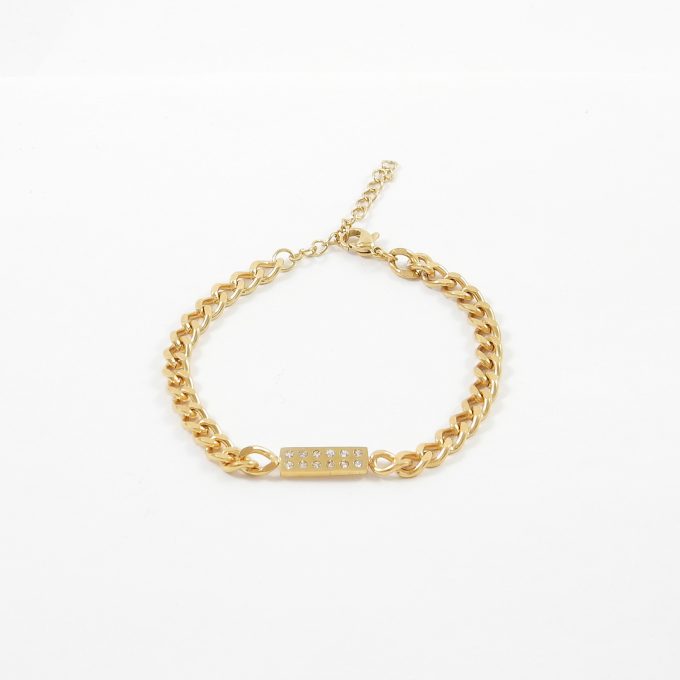 P3506  PULSERA DORADA