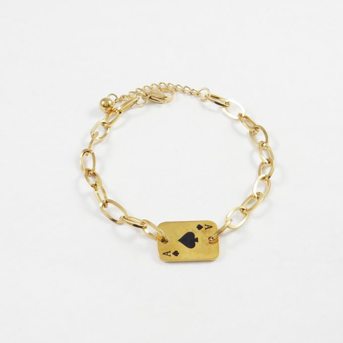 P3580  PULSERA DORADA