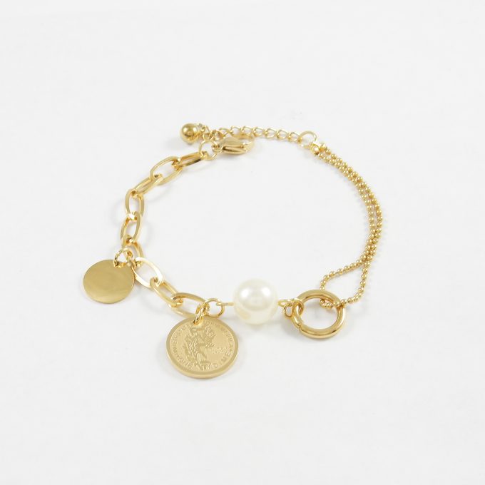 P3587  PULSERA DORADA