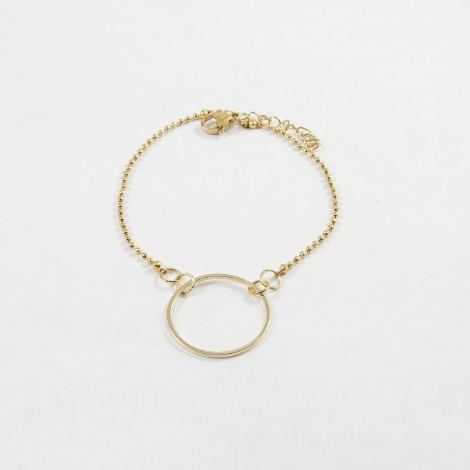 P3654  PULSERA DORADA