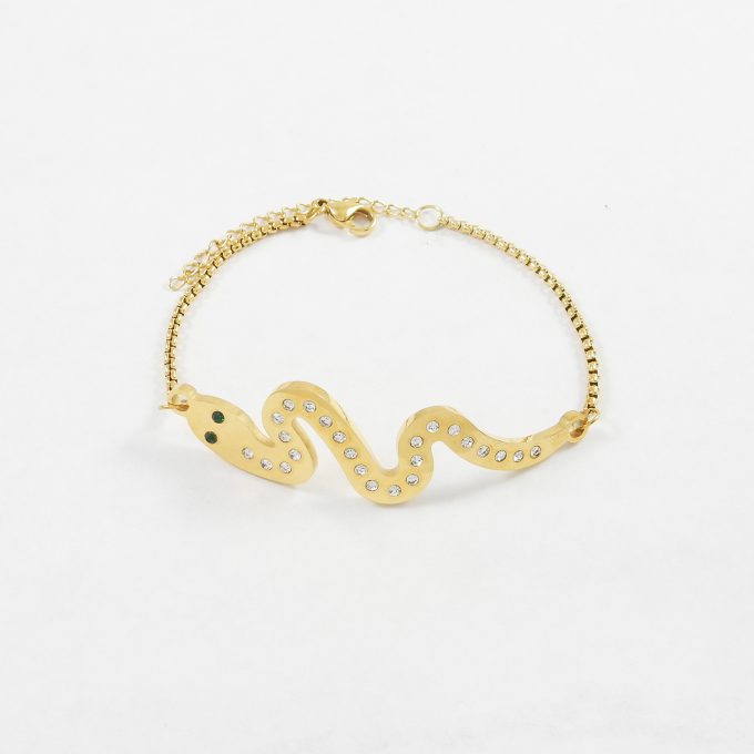 P3665  PULSERA DORADA