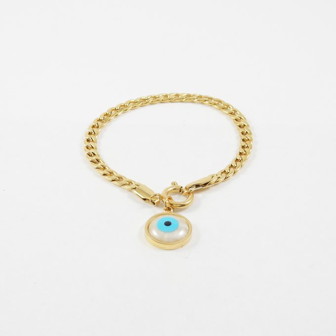 P3711  PULSERA DORADA