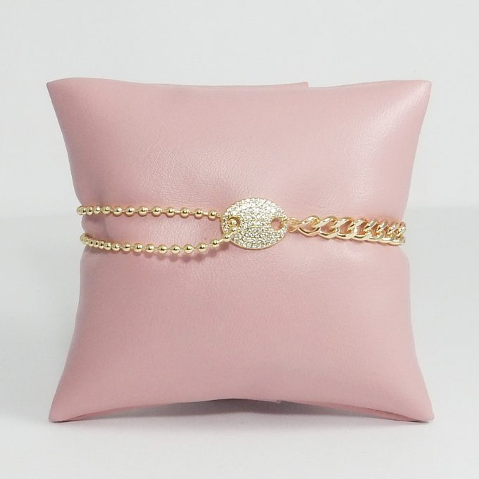 P3939  PULSERA DORADA