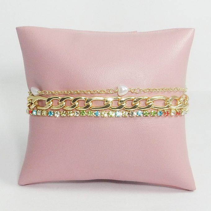 P3944  PULSERA DORADA
