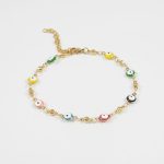 T0070  TOBILLERA DORADA