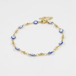 T0072  TOBILLERA DORADA