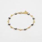 T0077  TOBILLERA DORADA