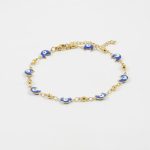 T0080  TOBILLERA DORADA