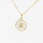 D2661-GEM  DIJE DORADO GEMINIS