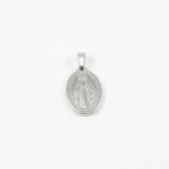 D2745 MEDALLA ACERO 25MM